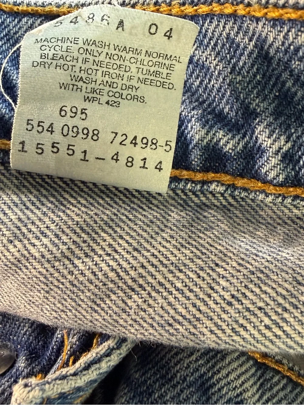 Levis 550 Womens Vintage Jeans 10 Med Wash Relaxed Fit Tapered Leg Made in USA